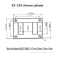 EI-76.2 JIS Siliconen staalbladen EI-laminering voor lage frequentie elektrische transformatordikte: 0,5 mm